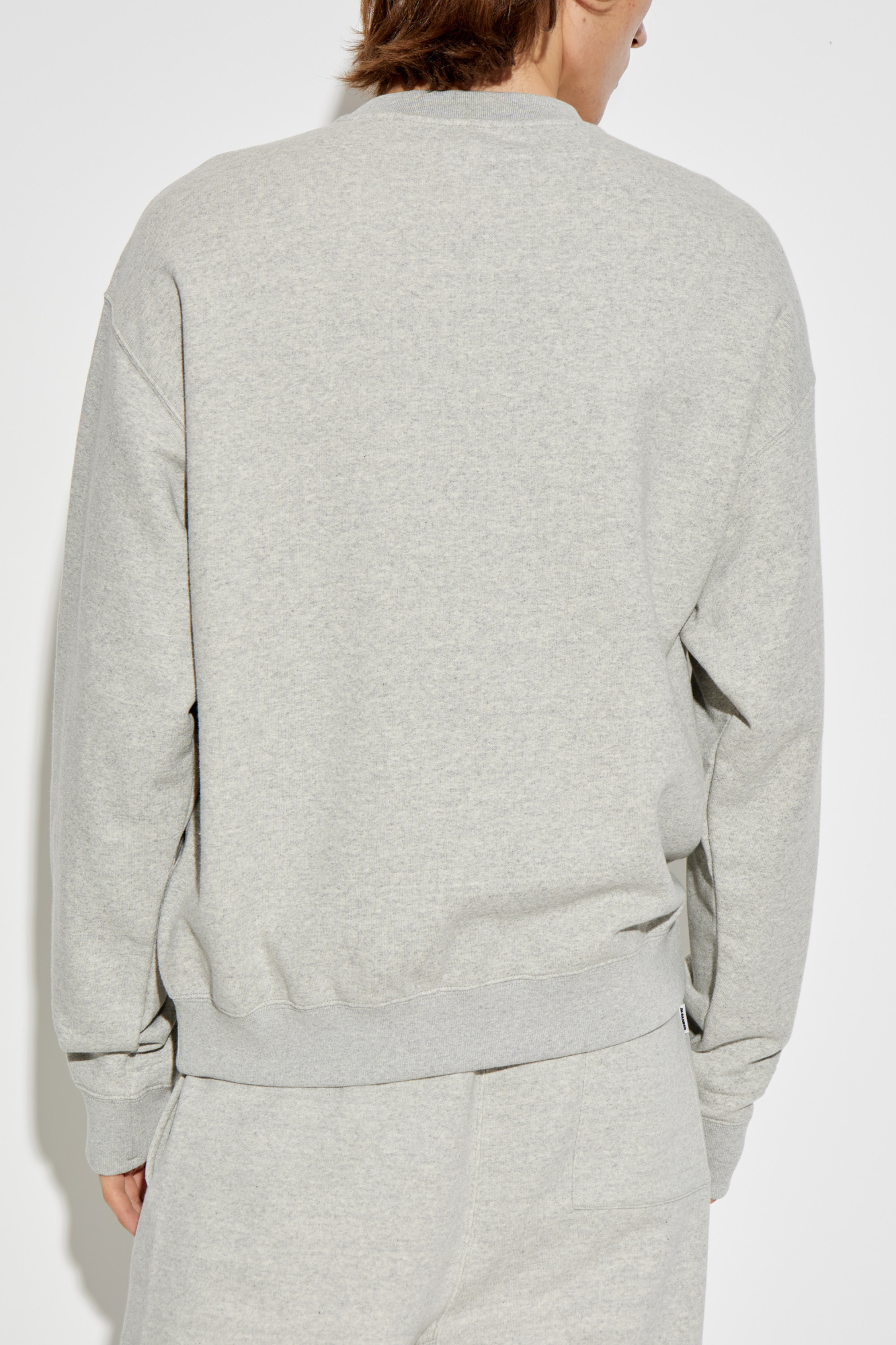 Grey Sweatshirt with logo JIL SANDER - Vitkac GB